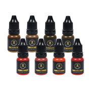 Pigment-Set: nimm 8 - zahl 6 - BRONZE STAR, TOFFEE, DOUBLE ESPRESSO, DARK CHOCOLATE, LOVE, NUDE, SUNSET, ROSE WINE
