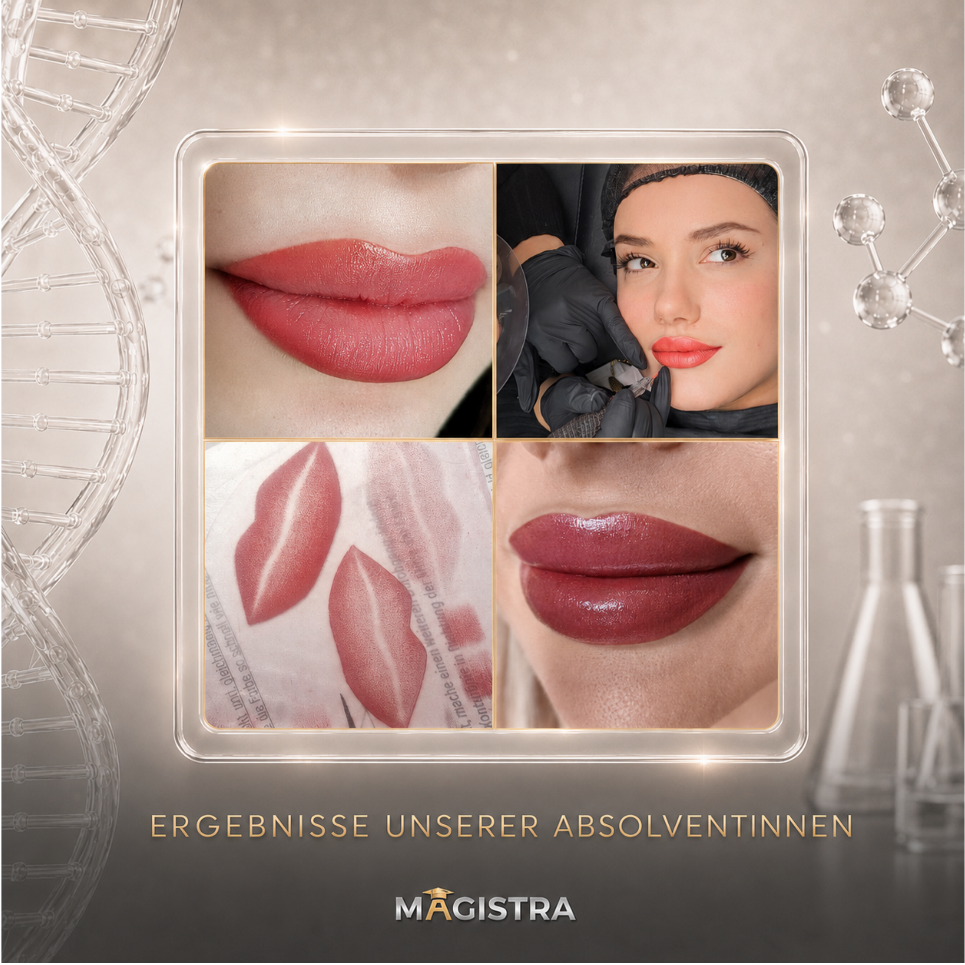 MAGISTRA® Master Class Lips -  3D Technik, Aquarell Lips